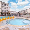 resort style pool with seating